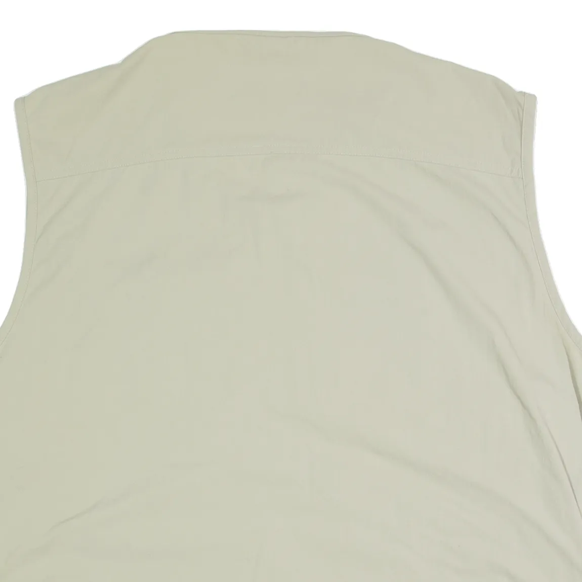 5 CONTINENTS Utility Mens Gilet Beige XL