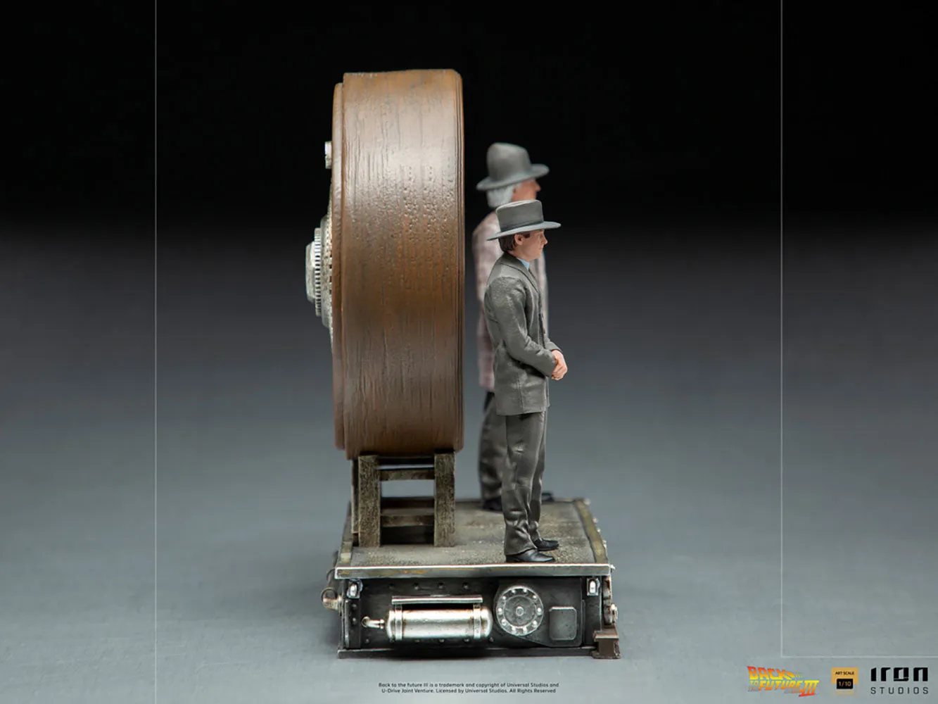 Back to the Future III: Marty and Doc at the Clock Deluxe