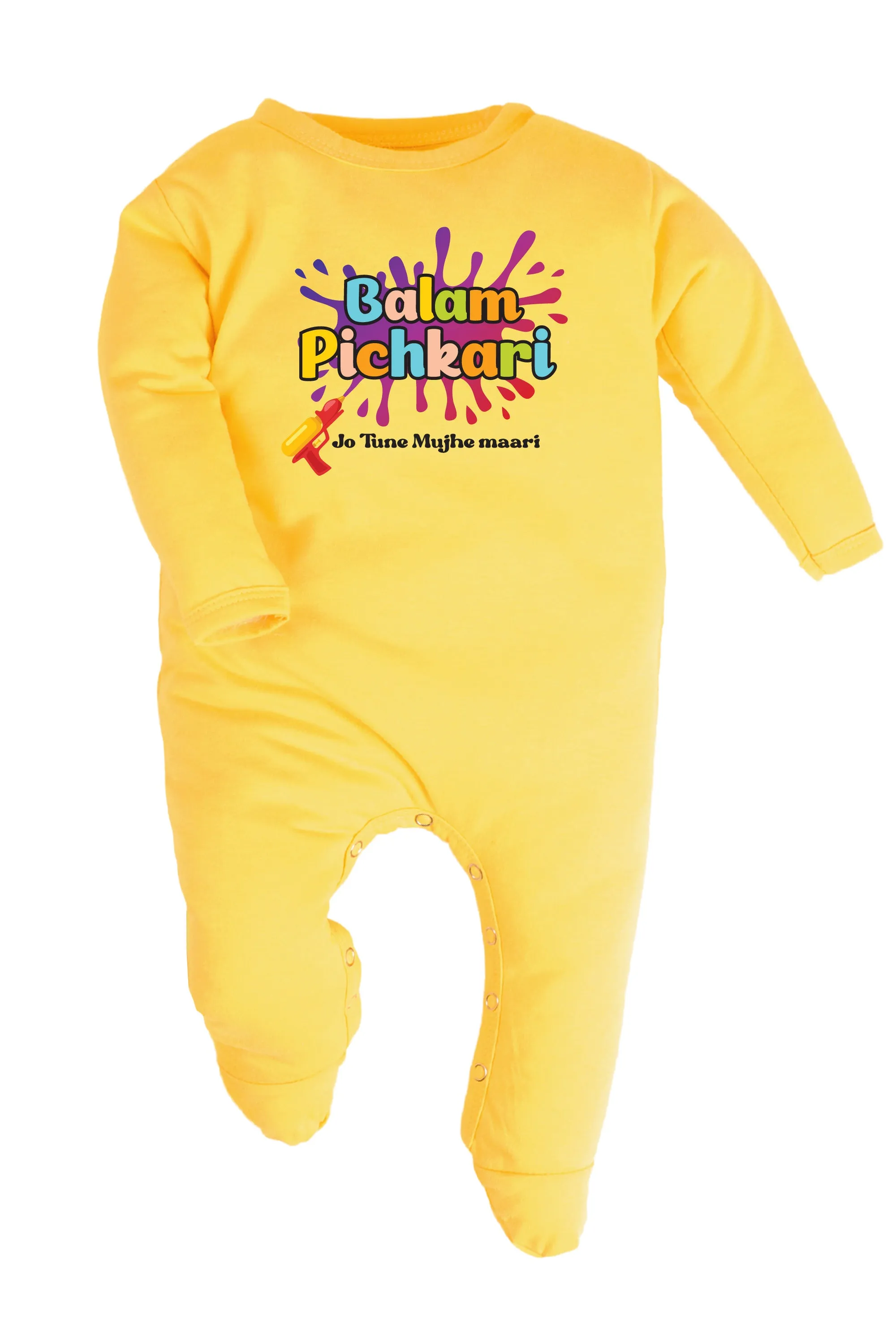 Balam Pichkari Baby Romper | Onesies