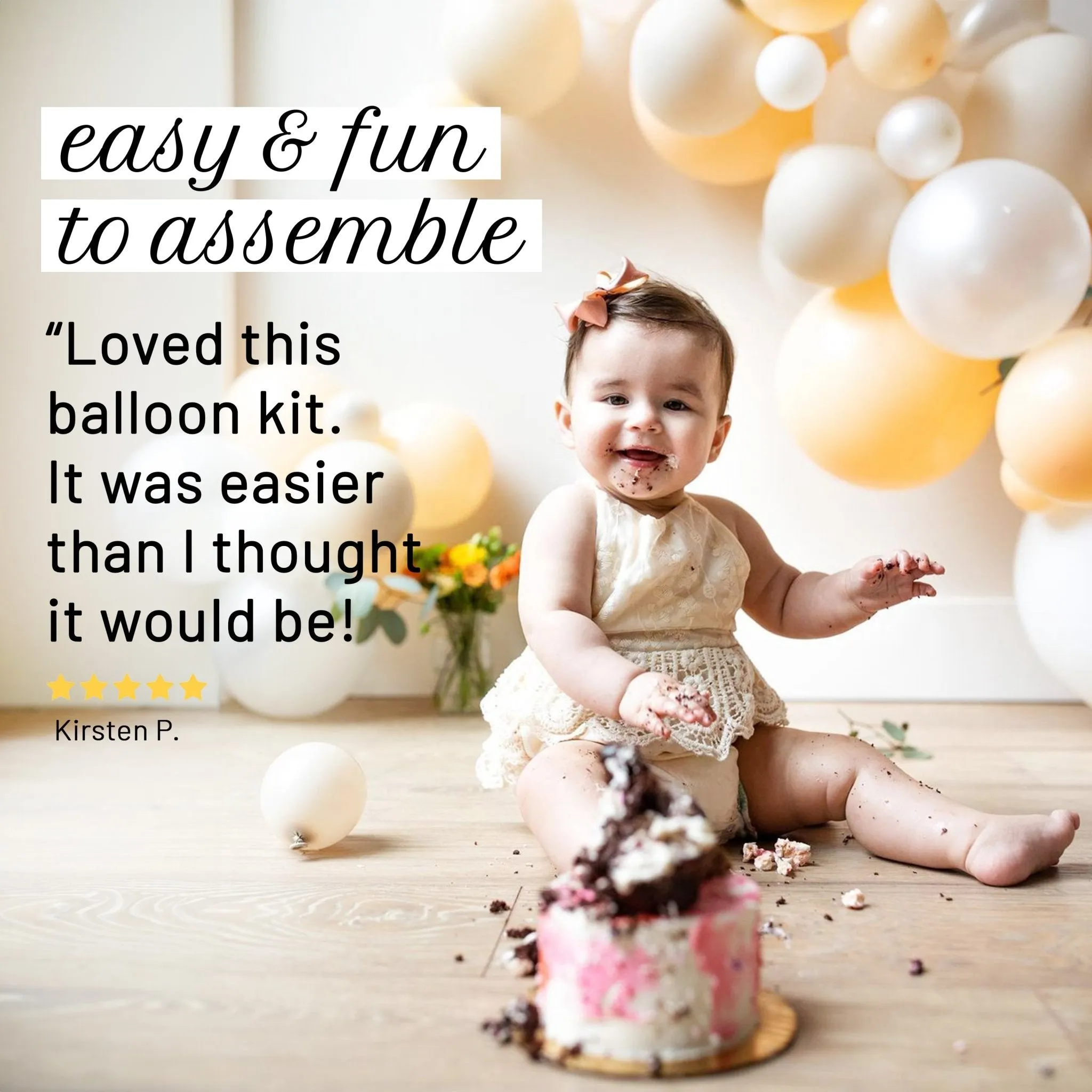 Boho Balloon Arch Kit - Neutral Balloon Garland Kit