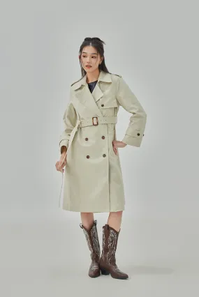 Corinne Double Breasted Trench Coat