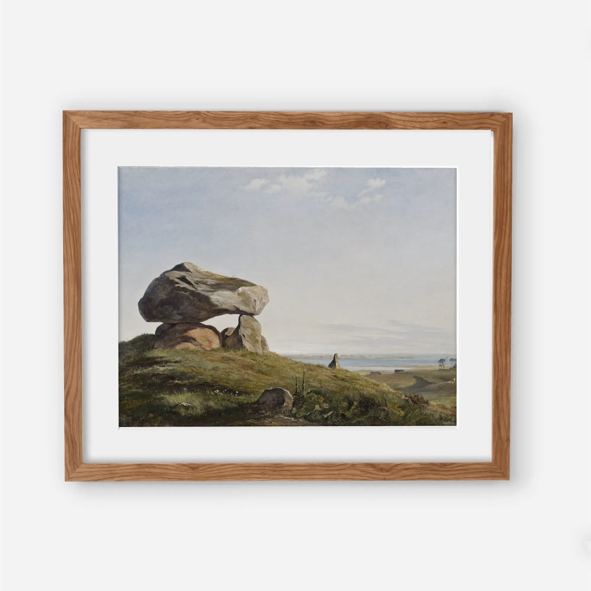 Danish Landscape Vintage Artwork