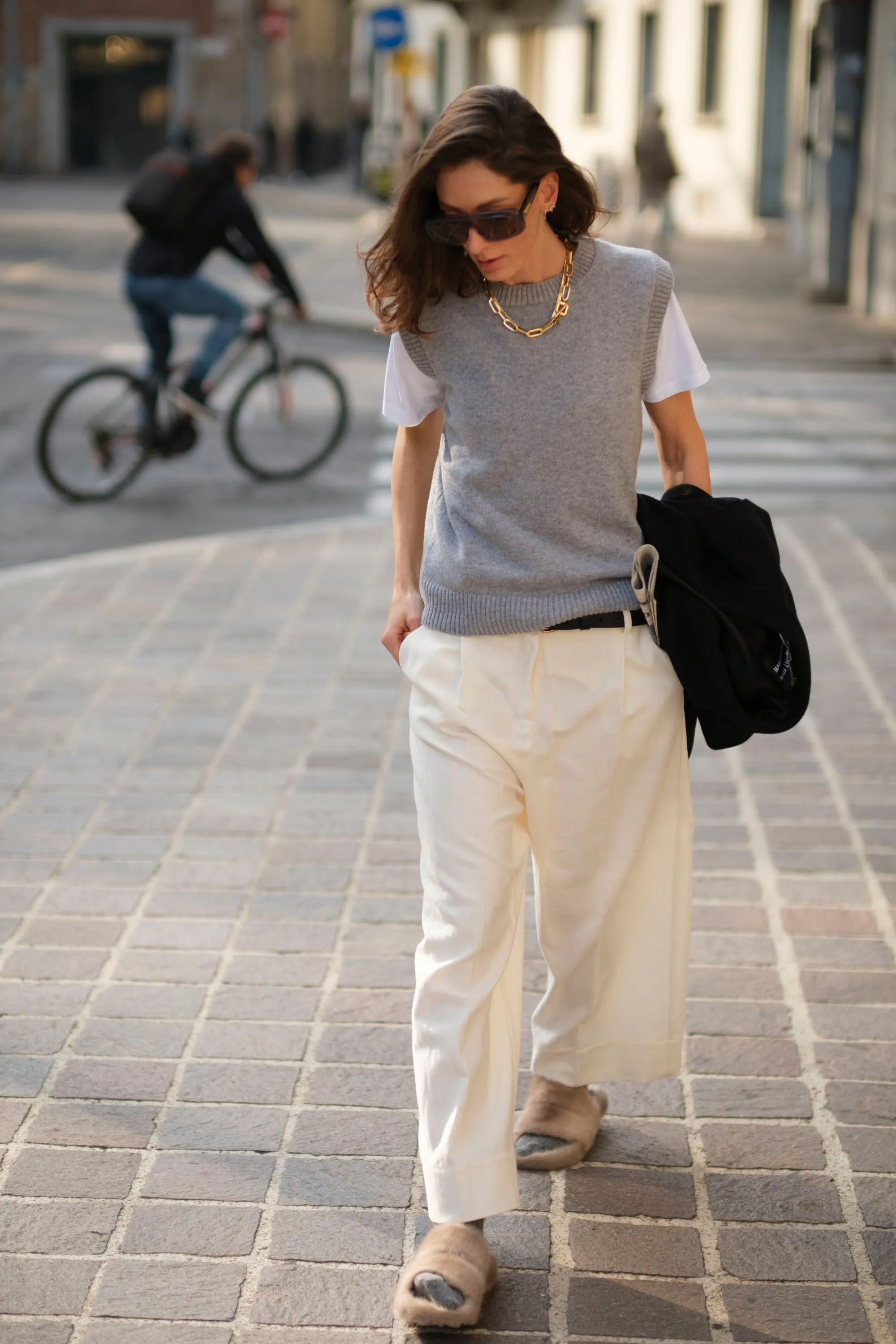 JILL | GILET GIROCOLLO