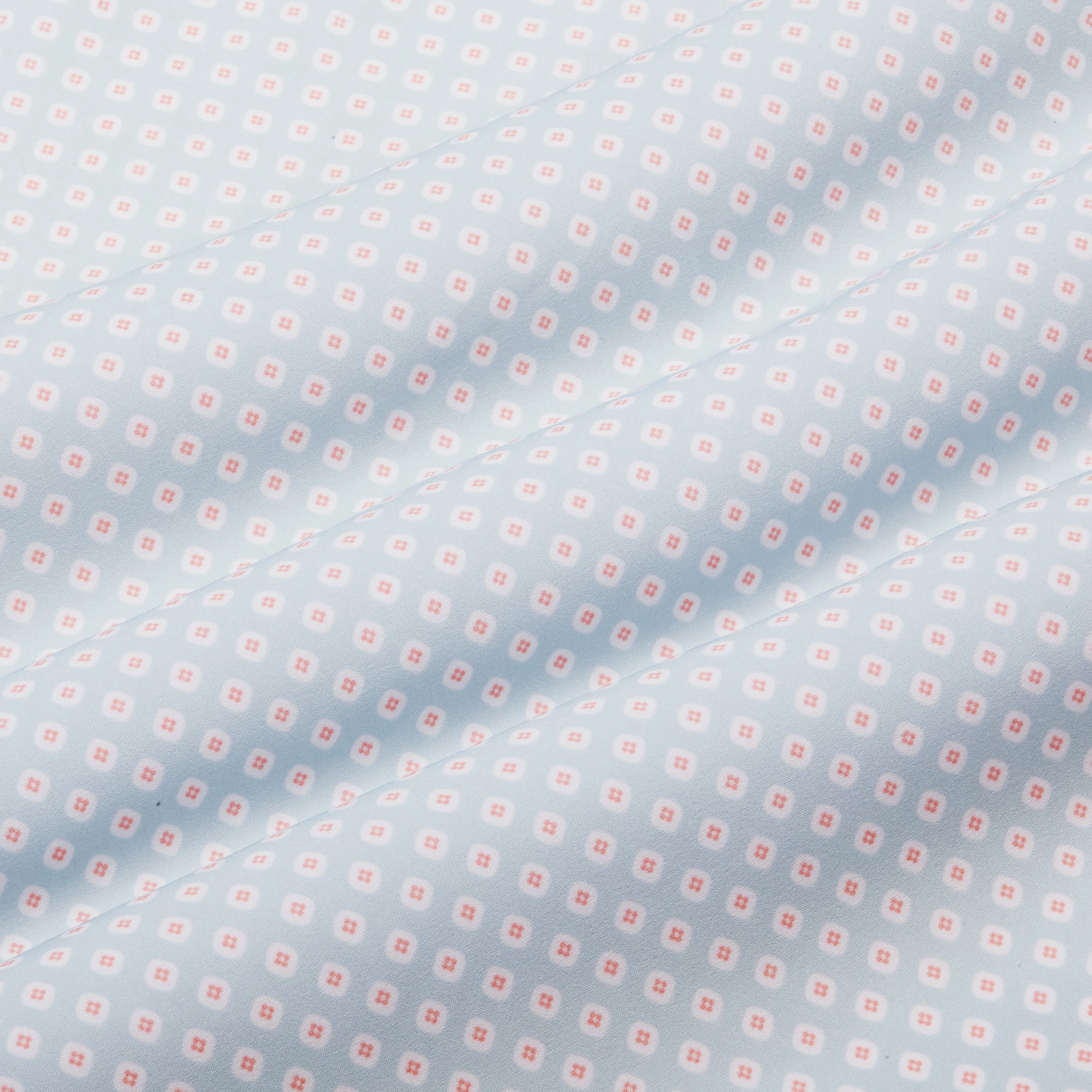 Light Blue Diamond Print