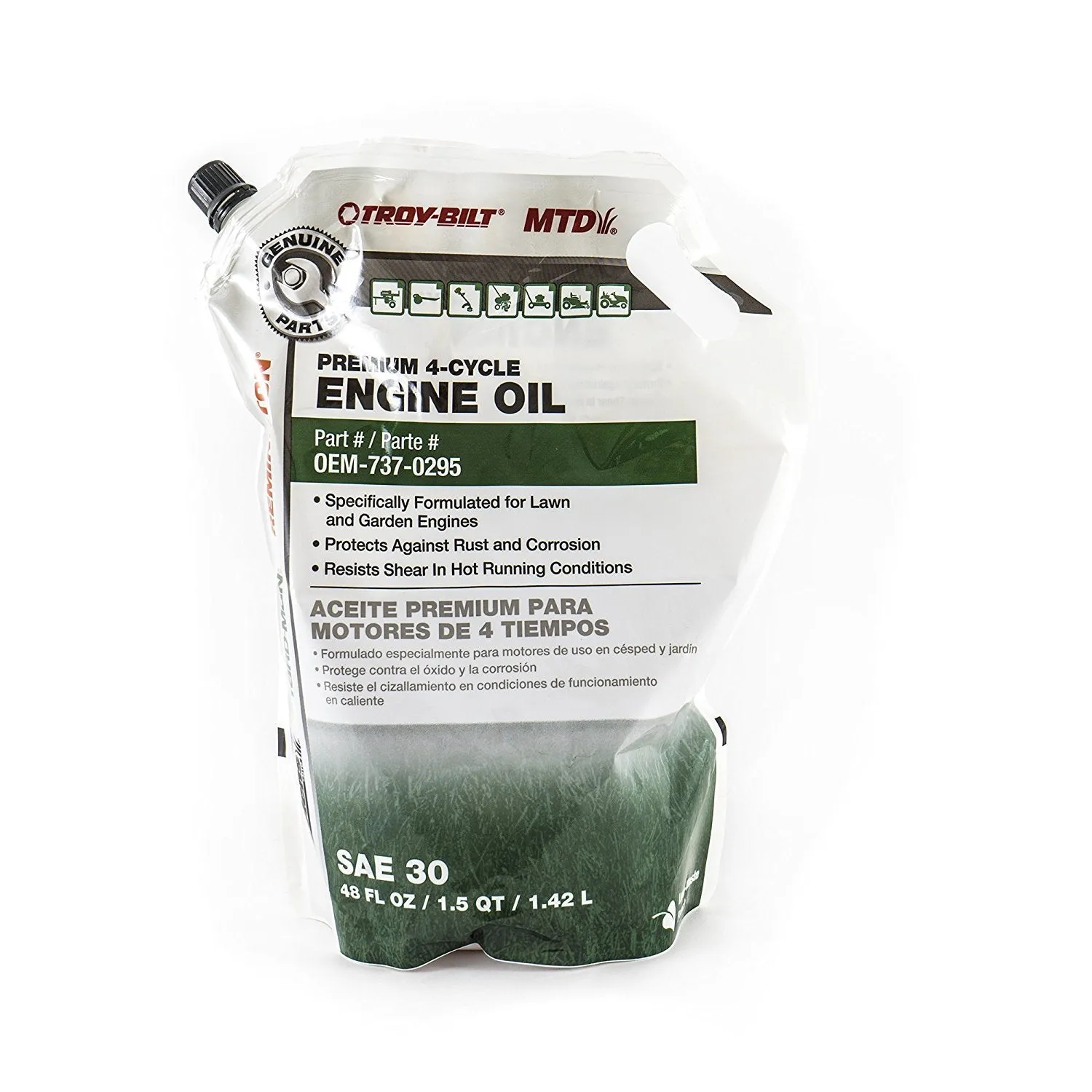 MTD Genuine Parts 48 oz. Premium 4-Cycle Engine Oil