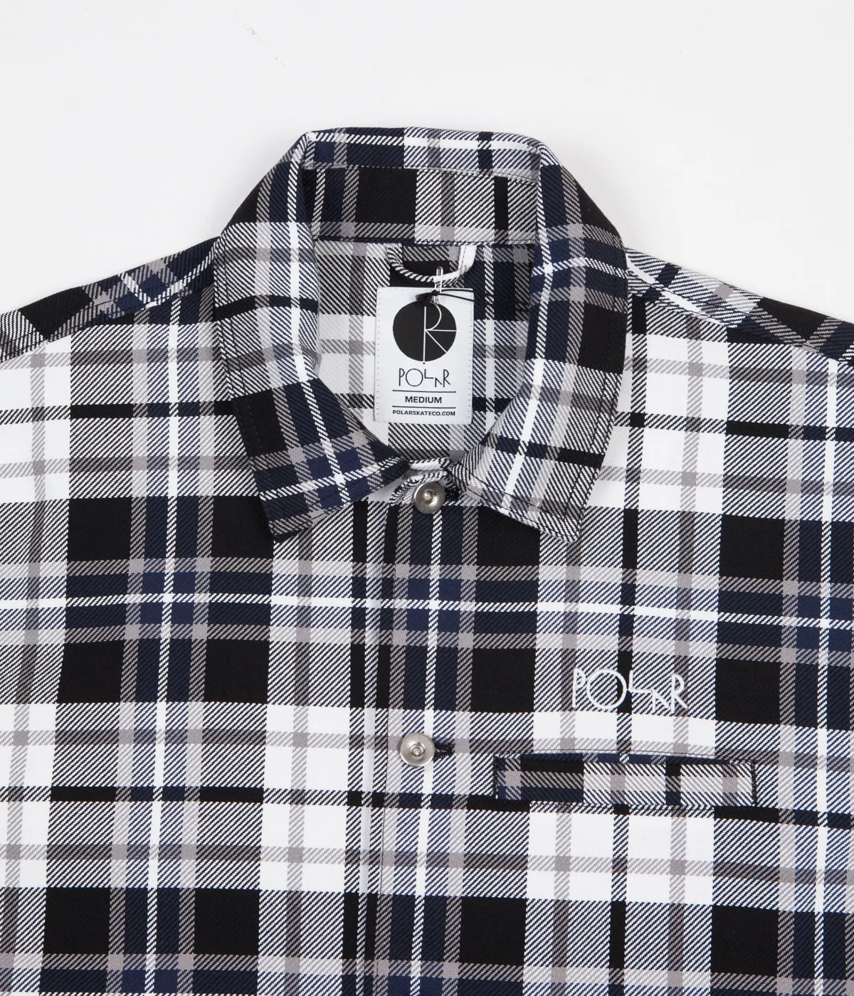 Polar Plaid Work Jacket - Grey