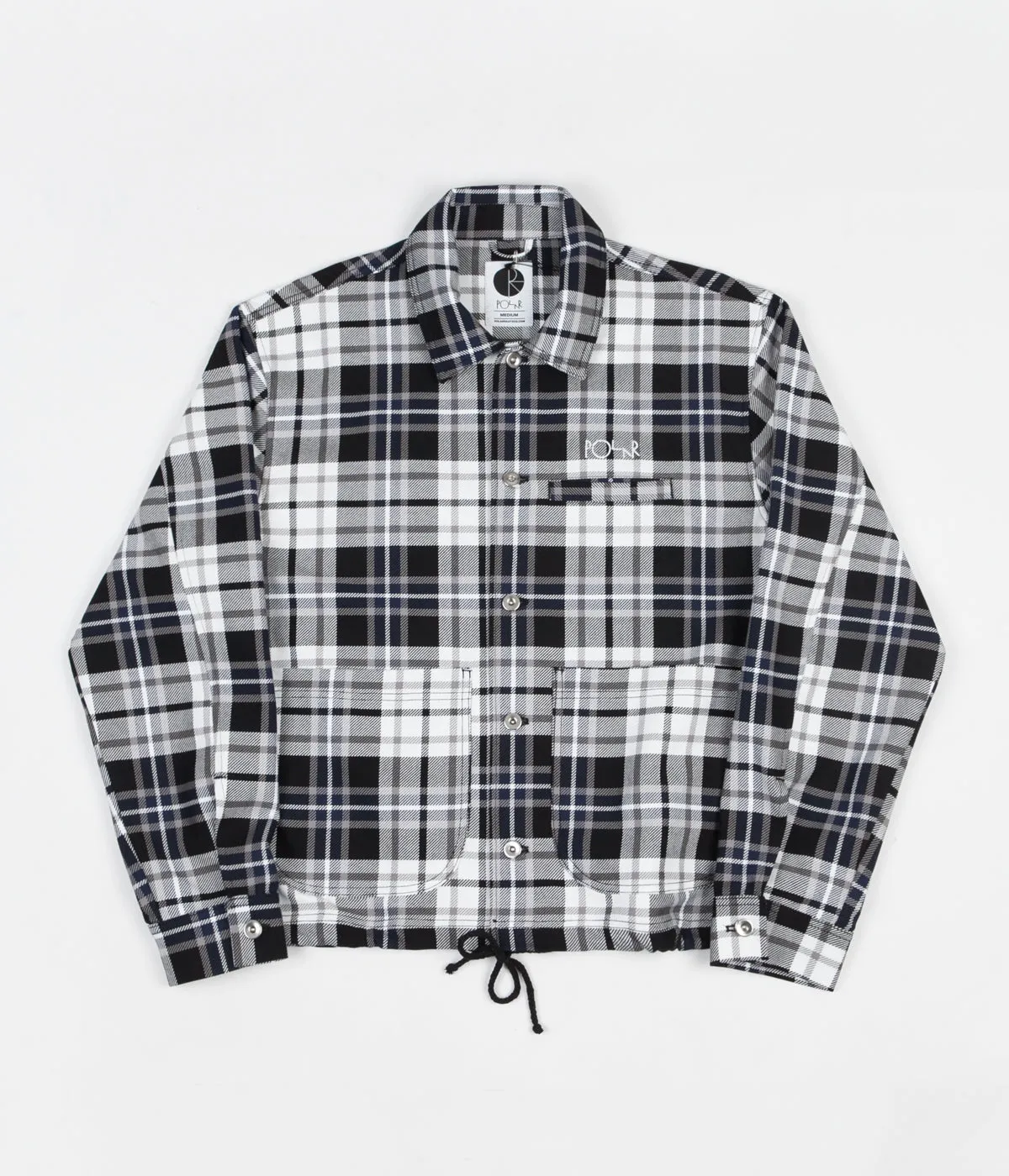 Polar Plaid Work Jacket - Grey