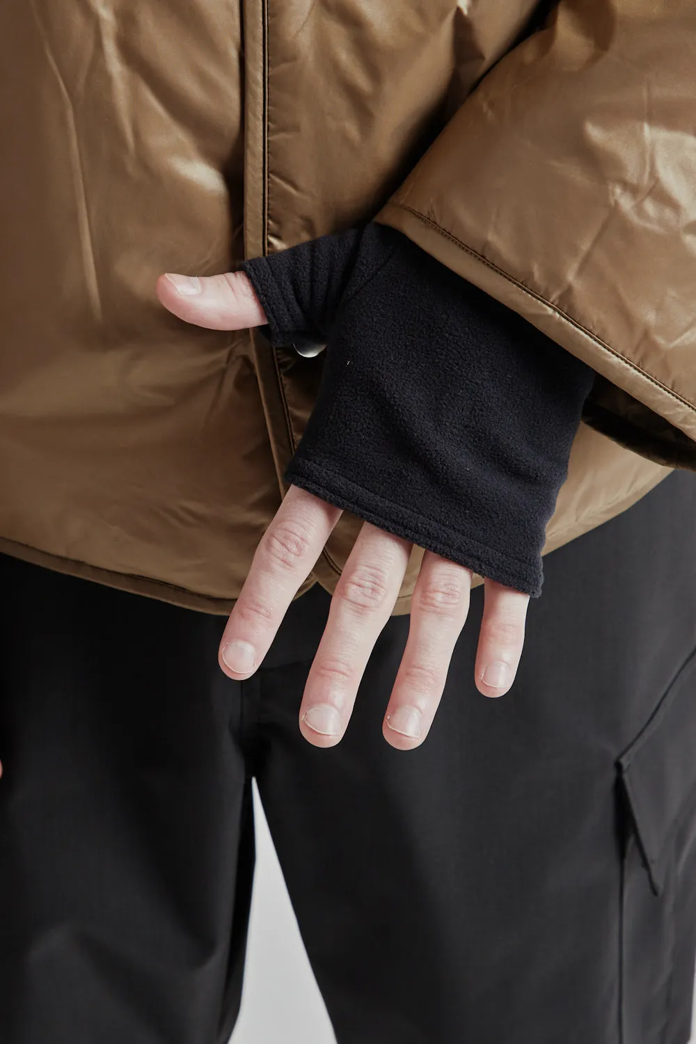 POLARTEC Wind Pro Fingerless Gloves - Black