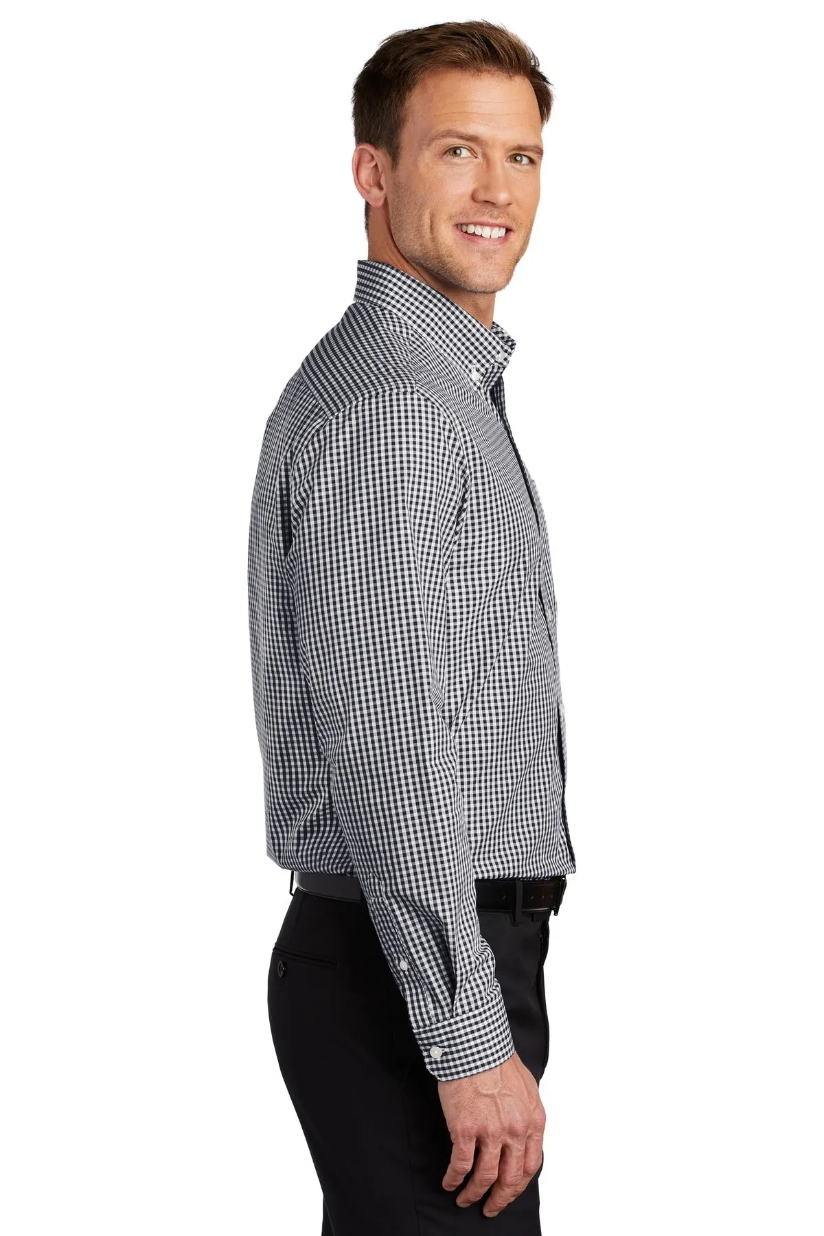 Port Authority ® Broadcloth Gingham Easy Care Shirt W644