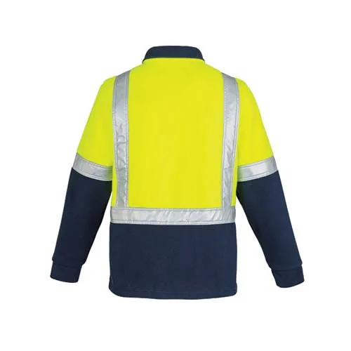 Syzmik Workwear | Hi Vis Fleece Jumper - Shoulder Taped | ZT462