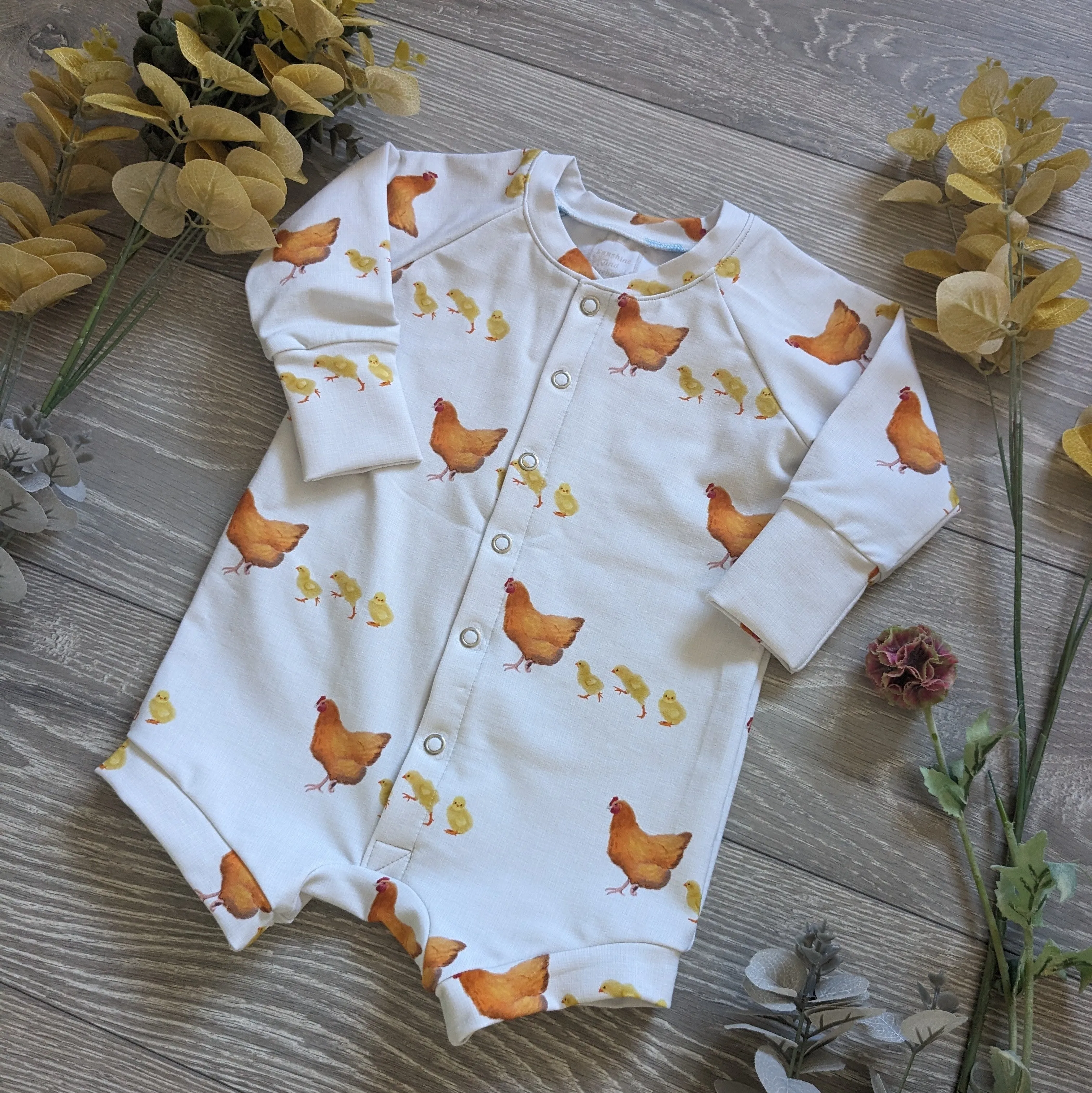 The all season Raglan romper
