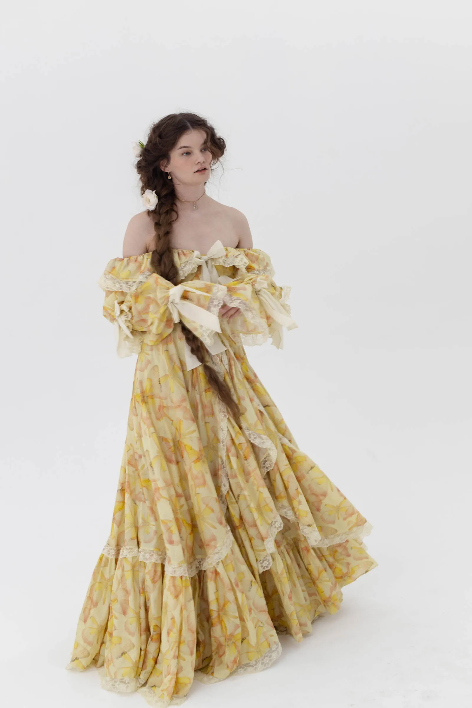 The Sunshine Flight Waltz Gown