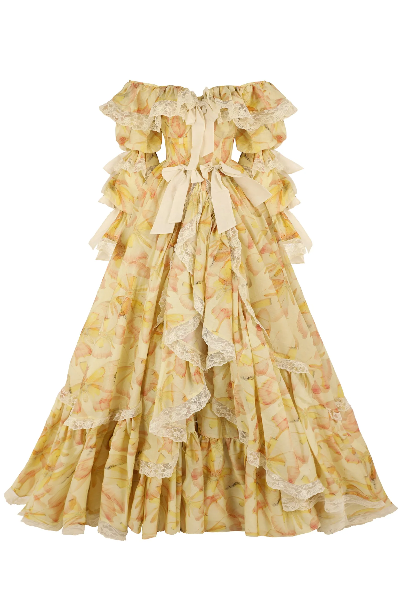The Sunshine Flight Waltz Gown